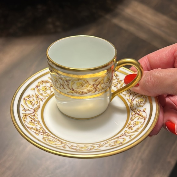 B&C Bernardaud Limoges France Tea Cups - Picture 4 of 10